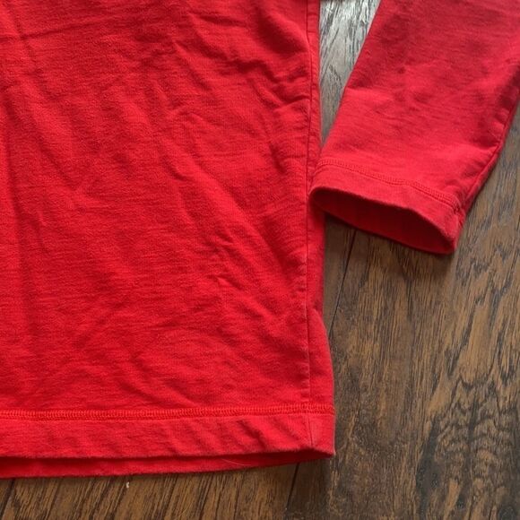 Vtg Polo sport 1/4 zip sweatshirt size S red EUC - Picture 3 of 10